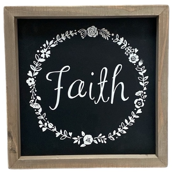 Hobby Lobby Other - Hobby Lobby FAITH Framed Art